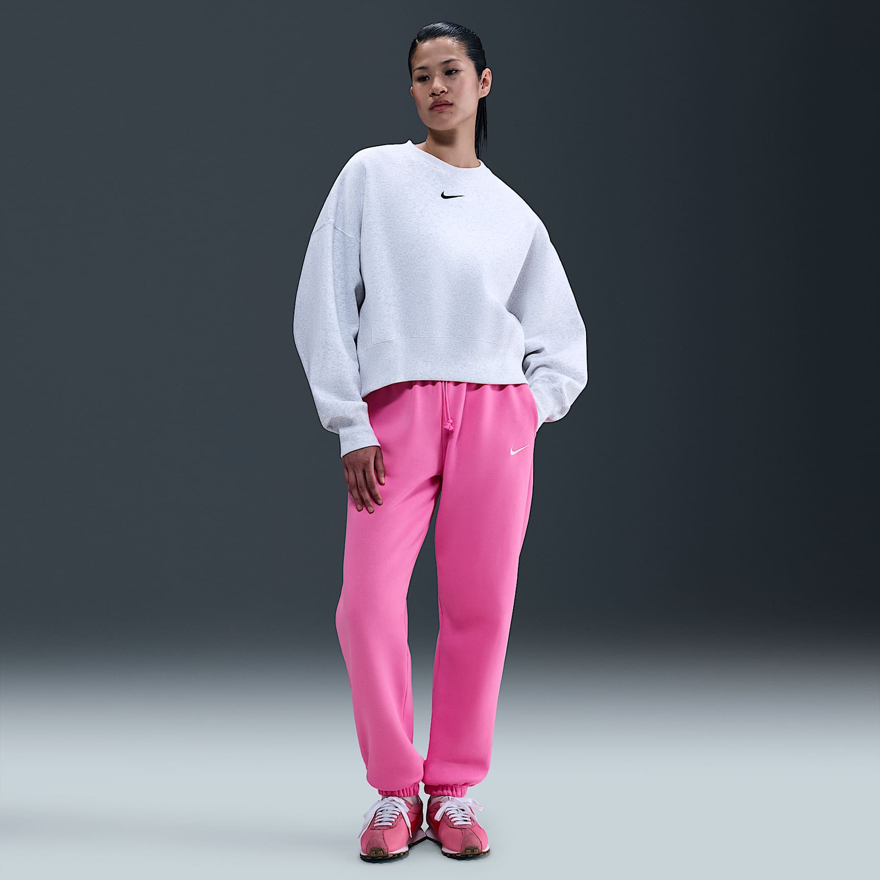 Nike Sportswear Phoenix Fleece Women's High-Waisted Oversized
